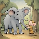 The Rat and the Elephant book cover