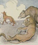 The Lion, the Bear, and the Fox book cover